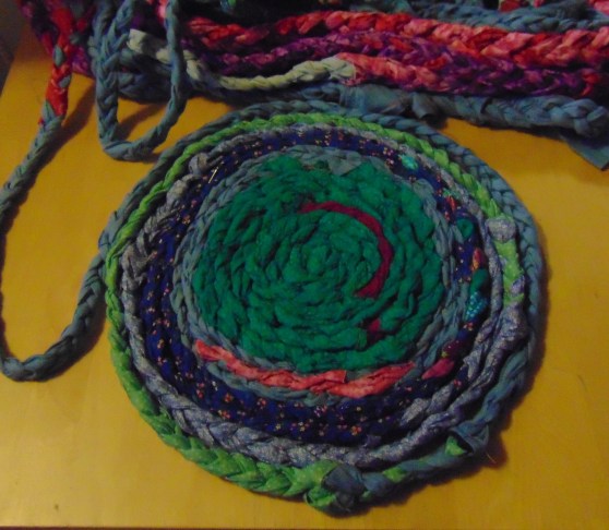 braided rug
