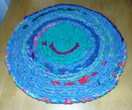 braided rug